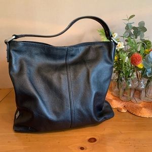 Kooba Black Leather Hobo Bag